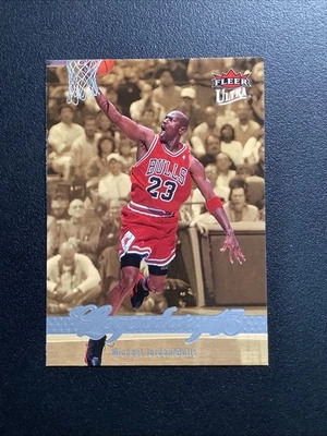 Michael Jordan 2007-08 Fleer Ultra Legendary 13 Chicago Bulls Foto 1 de 2