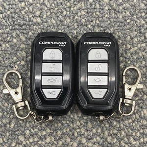 Compustar FMX Key Fob Remote - VA5REH500-2WFX / 2WG15R-FM - Lot of 2 - Tested - Picture 1 of 9