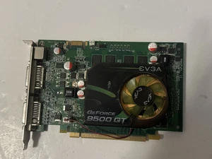 EVGA GeForce 9500 GT 512-P3-N954-TR Graphics Card PCIe 512MB DDR2 - Picture 1 of 8