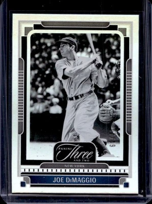 2025 Panini Three and Two Joe DiMaggio Holo Silver #7/49 Yankees - Image 1 of 2