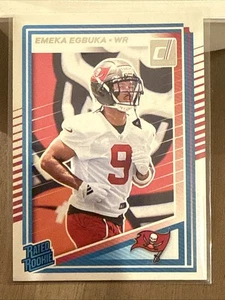 2025 Donruss Emeka Egbuka Rates Rookie RC - Tampa Bay Buccaneers - Picture 1 of 4