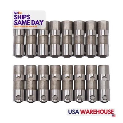 Edelbrock 97384, Set of 16 Natural Steel Sbc Hydraulic Roller Lifters Performanc - Image 1 of 4