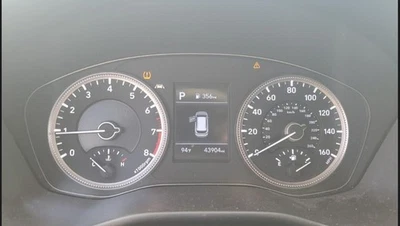 Santa Fe 2019 OE velocímetro calibre clúster 43 k millas Hyundai Foto 1 de 4