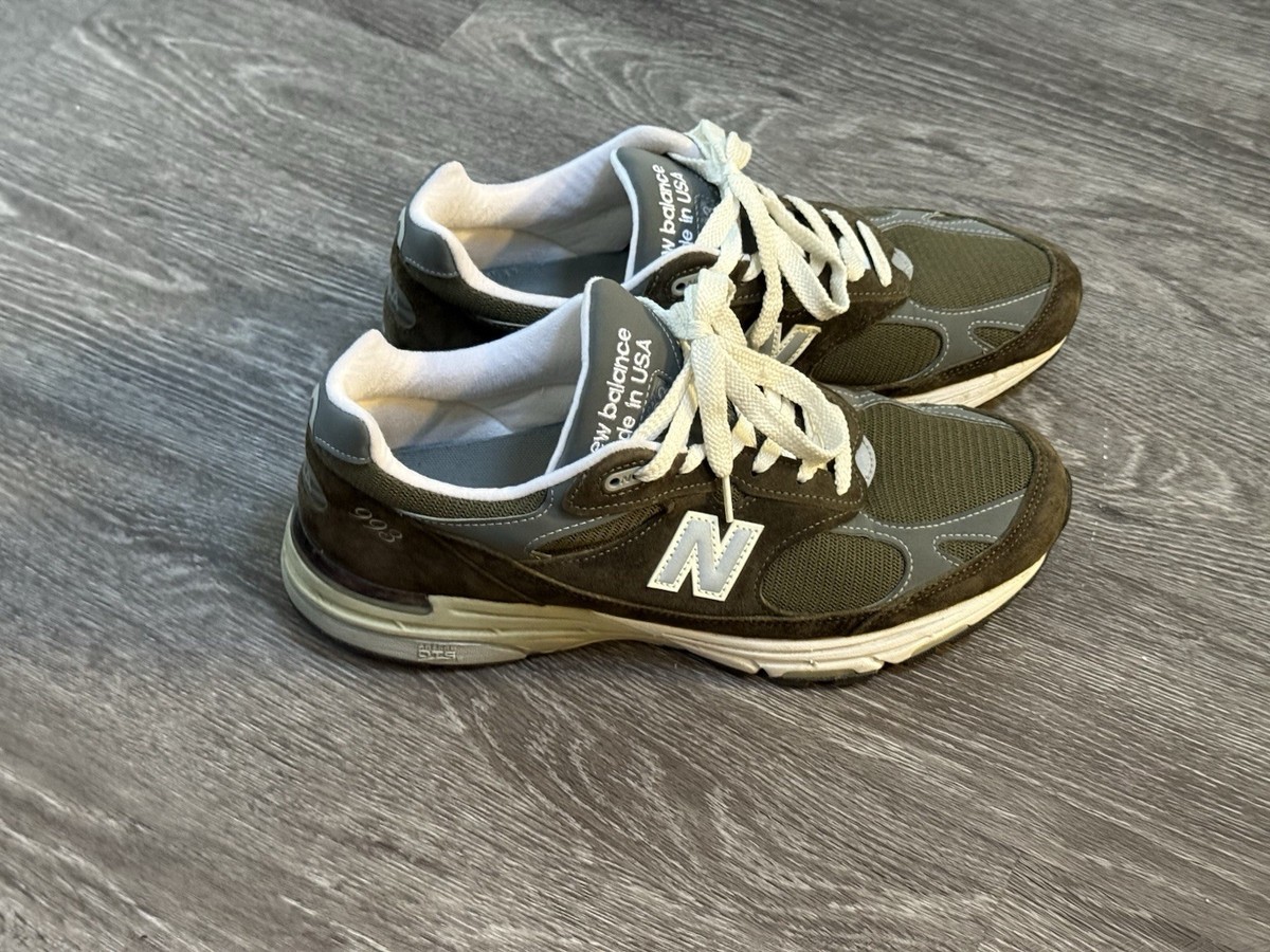 Preços baixos em New Balance 993 Made in USA Military Green