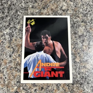 1990 Titan Sports Classic WWF WWE Andre The Giant Card #111 Rookie WRESTLEMANIA - Picture 1 of 2