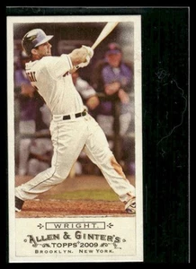 2009 Topps Allen and Ginter Mini Topper David Wright #75 NM - Picture 1 of 2