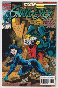G.I. JOE #138 | Vol. 1 | Snake-Eyes | Low Print Run | Marvel | 1993 | VF+ - Picture 1 of 2