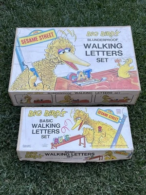 1971 Topper Education Toys Big Bird BLUNDERPROOF Spelling Game Vintage MIB MINT - Image 1 of 4