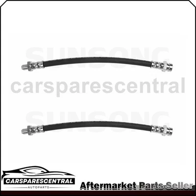 For 1992 1993 1994 1995 1996 Mitsubishi Diamante 3.0L Rear Inner Brake Hose 2PCS - Image 1 of 4