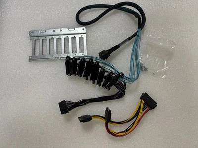 New 12G Mini SAS cable 2 SFF8643 to 8 SAS 29P 8482 server motherboard 2 Drag 8 - Image 1 of 4