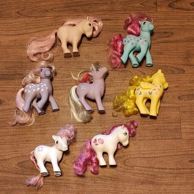 Lote de 7 - My Little Ponies - Vintage años 80 Foto 1 de 4