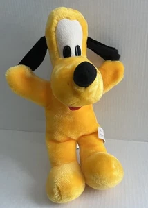 Vtg PLUTO Hand Puppet 12” Plush Mickey Dog Disneyland Walt Disney World Tag - Picture 1 of 10