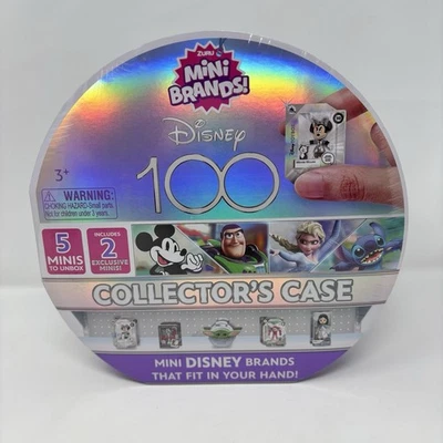 ZURU Mini Brands Disney 100 Platinum Collector's Case 5 Minis Sealed New - Image 1 of 4
