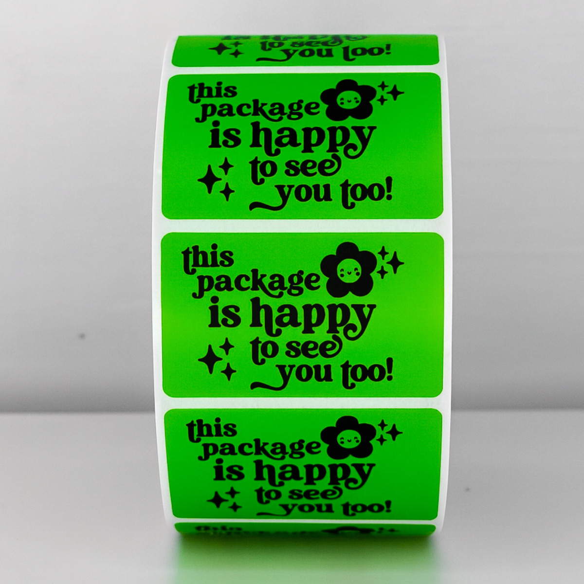 新品　happy to see you Happy to See You Stickers Labels Small Business Packaging