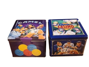 VINTAGE 1994 JOE CAMEL Cigarettes POKER SETS.  - Picture 1 of 7