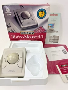 VTG Kensington Turbo Mouse ADB Trackball for Macintosh 64100 Version 4.0 NO CORD - Picture 1 of 8