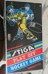 Vintage 1980's Stiga Play-off Hockey Game Sweden Vs Finland. - Picture 1 of 4