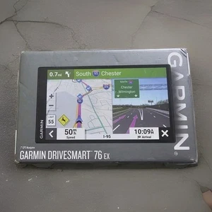 Garmin Drive Smart 76 EX GPS With High-Resolution Maps Black Retail Price:299.99 - Picture 1 of 2
