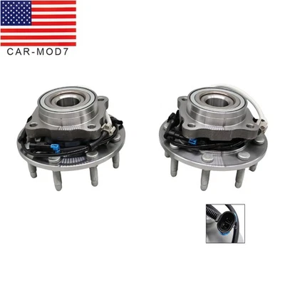 Cojinete y buje de rueda delantera 4x4 para Chevrolet Silverado GMC Sierra 2500 HD 8 orejetas Foto 1 de 4