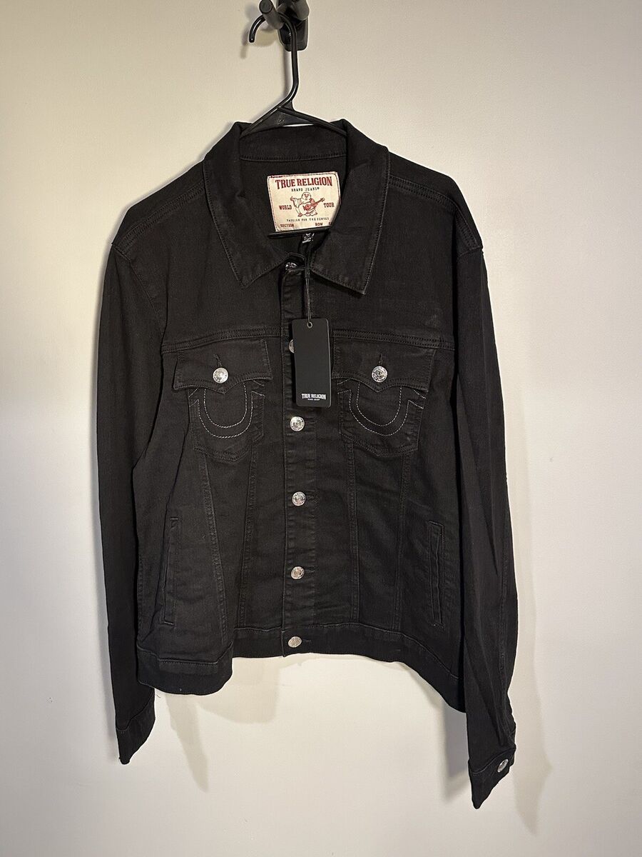 True Religion Black Denim Coats, Jackets & Vests for Men for True Religion Black Denim Coats, Jackets & Vests for Men for