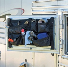 Cashel Horse Trailer Barn Door Organizer for grooming supplies Full Half or Side
