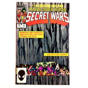 Marvel Super-Heroes Secret Wars #4 Comics 1984 Limited Series Bob Layton Direct - Picture 1 of 4