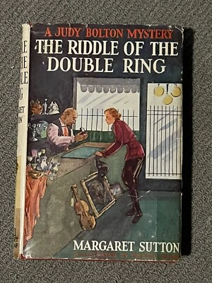 THE RIDDLE OF THE DOUBLE RING Margaret Sutton Judy Bolton Mysteries #10 1937 Foto 1 de 4