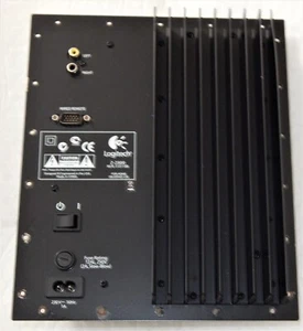 Logitech Z-2300 amplificatore/alimentatore modulo da incasso come pezzo di ricambio parete posteriore subwoofer - Foto 1 di 2