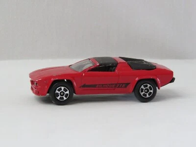 Vintage Playart Lamborghini Silhouette=Red w/Black=Made in Hong Kong - Image 1 of 4