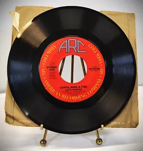 EARTH WIND & FIRE 'Let's Groove + Let's Groove Instr' 45rpm (NM) 7" Vinyl Record - Imagen 1 de 2