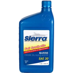 Aceite de motor sintético completo Sierra 18-9410-2 SAE 30 cuartos - Imagen 1 de 1
