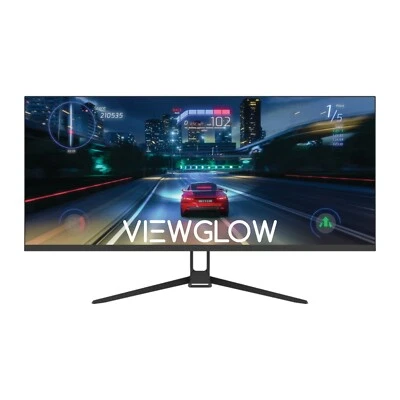 ViewGlow 34" WQHD LED Computer Monitor, 3440x1440 Resolution, 1ms 100Hz 21:9 Wid - Image 1 of 2