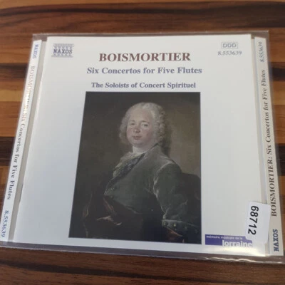 SOLOISTS CONCERT SPIRITUEL: Boismortier - Six Concertos Five Flutes > EX/EX(CD) - Bild 1 von 3