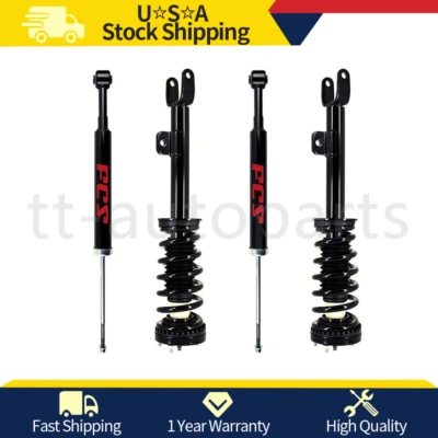 FCS Front Struts & Rear Shocks Driver Passenger For 2011-2019 Dodge charger RWD - Image 1 of 4