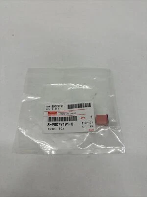 Fusible Gm# 98079191 Isuzu # 8-98079191-0: 30A Foto 1 de 3