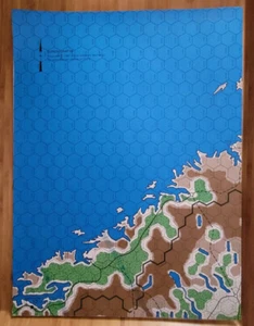 GDW Europa #5B Wargame Map Only (P) - Picture 1 of 1