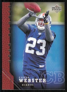 2005 Upper Deck #257 Corey Webster RC - Picture 1 of 2