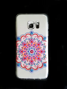 Schutzhülle Slim Hochwertige Crystals Mandala Series Case für Samsung Galaxy S7 - Bild 1 von 3