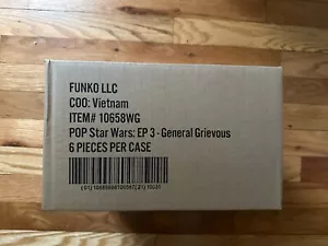Funko POP! General Grievous Walgreen Exclusive #129 Sealed Case of 6 - Picture 1 of 3