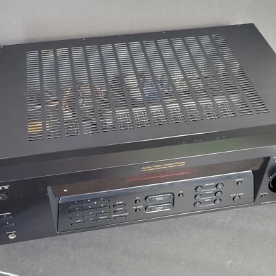 Receptor AM/FM Audio Estéreo Sony Modelo STR-DE185 Probado Sin Control Remoto Buen Estado Foto 1 de 4