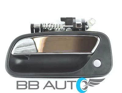 Manija de puerta exterior delantera izquierda del lado del conductor cromada para camioneta Toyota T100 1993-1998 Foto 1 de 4