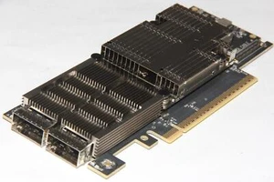 NVIDIA MCX755106AS-HEAT ConnectX-7 VPI 200GbE Adapter Bare Card No Bracket - Photo 1/3