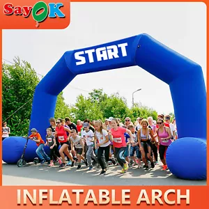 Start Finish Line Inflatable Arch Hexagon Archway for Race Outdoor Advertising - Picture 1 of 17