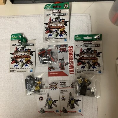 Kre-o Transformers Micro-Changers, Build Figure or Vehicle, 3 Opened - Image 1 of 4