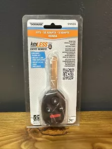 Dorman HELP! Black Key Fob - 99555 for HONDA replacement keyfob to be cut - Picture 1 of 2