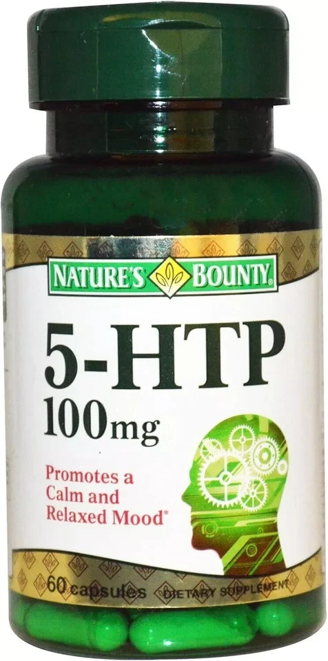 SM Nature's Bounty 双强度 5-HTP 100 毫克 60 粒胶囊 — 第 1/1 张图片