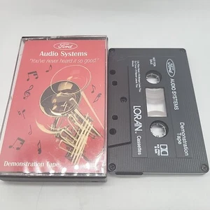 Ford Audio Systems Demonstration Tape Red Cassette - Picture 1 of 3