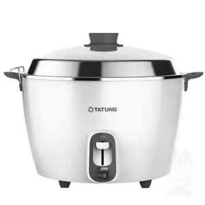 (LILY WHITE) (全配) NEW TATUNG TAC-11R-MW Stainless Rice Cooker Pot Voltage AC110
