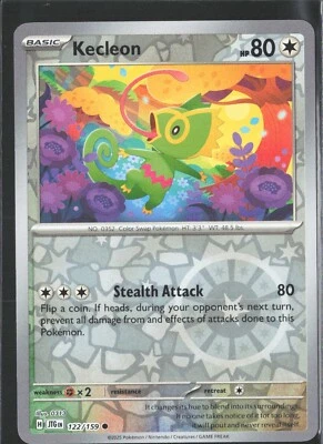 Kecleon 122/159 Sv09: Journey Together Reverse Holo - Image 1 of 2