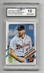 2021 TOPPS UPDATE SPENCER TURNBULL NO HITTER CARD DETROIT TIGERS - Picture 1 of 1